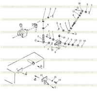 Механизм управления рыхлителем Механизм управления рыхлителем
