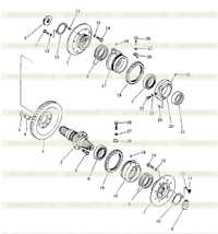 передача зубчатая коническая и вал передача зубчатая коническая и вал