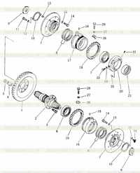 BEVEL GEAR AND SHAFT