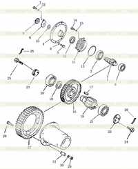 FINAL DRIVE GEAR FINAL DRIVE GEAR