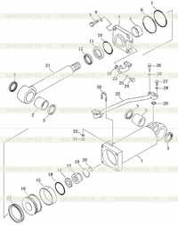 RIPPER CYLINDER SD16, SD16E RIPPER CYLINDER SD16, SD16E