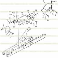 TRACK FRAME COVER SD16E TRACK FRAME COVER SD16E
