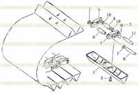 TRACK SHOE SD16L TRACK SHOE SD16L