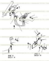 трубопровод гидравлический (от бака к гидроцилиндру подъема) 2 трубопровод гидравлический (от бака к гидроцилиндру подъема) 2