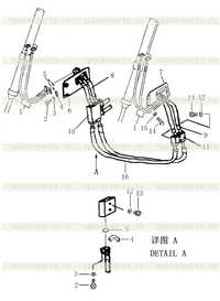 трубопровод гидравлический (от бака к гидроцилиндру подъема) 3 трубопровод гидравлический (от бака к гидроцилиндру подъема) 3