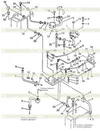 трубопровод гидрораспределителя и редукционного клапана трубопровод гидрораспределителя и редукционного клапана