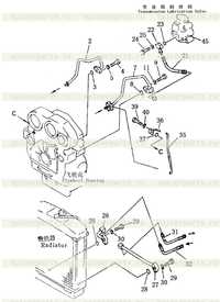 трубопровод гидротрансформатора 3 трубопровод гидротрансформатора 3