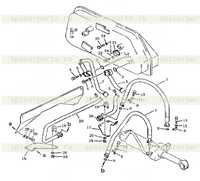 трубопровод гидравлический (от бака к гидроцилиндру рыхлителю) трубопровод гидравлический (от бака к гидроцилиндру рыхлителю)