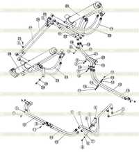 BLADE LIFT PIPING ASS'Y (SD17-C3 XL)