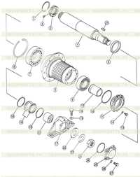 FINAL DRIVE AND WHEEL HUB (SD17-B3 XL) FINAL DRIVE AND WHEEL HUB (SD17-B3 XL)