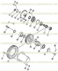 FINAL DRIVE GEAR (SD17-B3 XL) FINAL DRIVE GEAR (SD17-B3 XL)