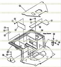 FLOOR FRAME AND THE PLATE OF FLOOR FRAME (WITH TRACTION FRAME) FLOOR FRAME AND THE PLATE OF FLOOR FRAME (WITH TRACTION FRAME)