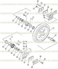FRONT IDLER FRONT IDLER