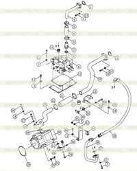 IMPLEMENT PUMP SYSTEM PIPING (WITH TRACTION FRAME) IMPLEMENT PUMP SYSTEM PIPING (WITH TRACTION FRAME)
