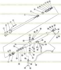 LIFT HYDRO-CYLINDER ASS'Y OF LEFT BLADE LIFT HYDRO-CYLINDER ASS'Y OF LEFT BLADE