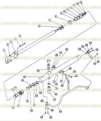 LIFT HYDRO-CYLINDER ASS'Y OF RIGHT BLADE (SD17-C3 XL) LIFT HYDRO-CYLINDER ASS'Y OF RIGHT BLADE (SD17-C3 XL)