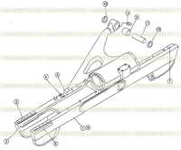 TRACK FRAME ASS'Y (SD17-B3 XL) TRACK FRAME ASS'Y (SD17-B3 XL)