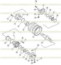 TRACK ROLLER, DOUBLE FLANGES TRACK ROLLER, DOUBLE FLANGES