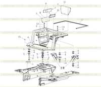 FENDER, FLOOR PLATE 1 FENDER, FLOOR PLATE 1