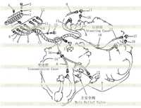 GEAR SHIFT AND STEERING PIPING ASS'Y 10 GEAR SHIFT AND STEERING PIPING ASS'Y 10