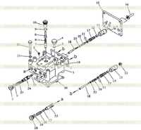 GEAR SHIFT AND STEERING PIPING ASS'Y 12 GEAR SHIFT AND STEERING PIPING ASS'Y 12