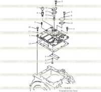GEAR SHIFT AND STEERING PIPING ASS'Y 13 GEAR SHIFT AND STEERING PIPING ASS'Y 13