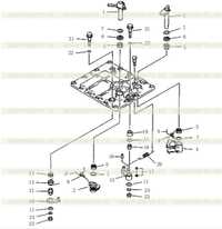 GEAR SHIFT AND STEERING PIPING ASS'Y 14 GEAR SHIFT AND STEERING PIPING ASS'Y 14