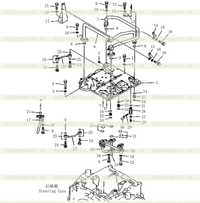 GEAR SHIFT AND STEERING PIPING ASS'Y 4 GEAR SHIFT AND STEERING PIPING ASS'Y 4