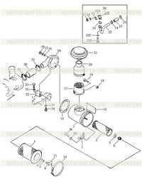 Очиститель воздуха и колпачок Очиститель воздуха и колпачок