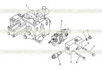 Клапан управления лезвия Клапан управления лезвия