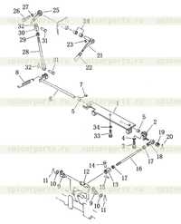 Рычаг стояночного тормоза Рычаг стояночного тормоза
