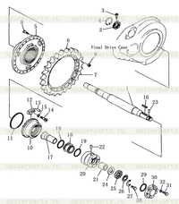 Звёздочка и вал Звёздочка и вал