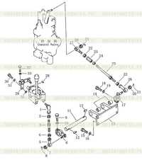 Соединение управления трёхстержневым рыхлителем Соединение управления трёхстержневым рыхлителем
