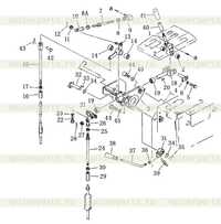 Рычаг управления коробки передач Рычаг управления коробки передач