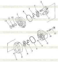 Насос трансмиссии Насос трансмиссии