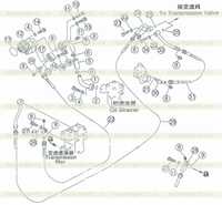 Gear shift piping Gear shift piping