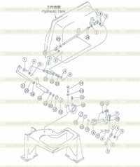Lift and ripper control linkage Lift and ripper control linkage