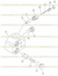Ripper control valve 2 Ripper control valve 2
