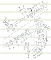 Ripper lift cylinder 2 Ripper lift cylinder 2