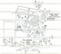 Single grouser hydraulic piping 4 Single grouser hydraulic piping 4