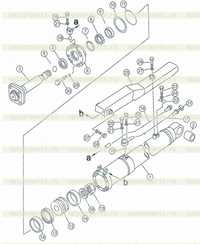 Tilt cylinder Tilt cylinder