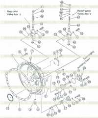 Torque converter housing and valve Torque converter housing and valve