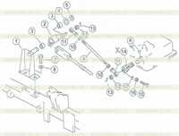 Transmission control linkage 3 Transmission control linkage 3