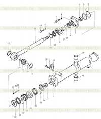 Цилиндр подъема лезвия Цилиндр подъема лезвия