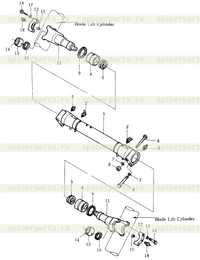 Опора цилиндра Опора цилиндра