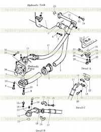 Гидравлический трубопровод (бак → насос) Гидравлический трубопровод (бак → насос)