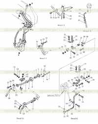 Трубопровод в сборе (для рыхлителя) Трубопровод в сборе (для рыхлителя)
