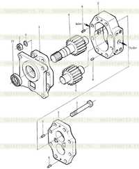 Насос рулевого управления Насос рулевого управления
