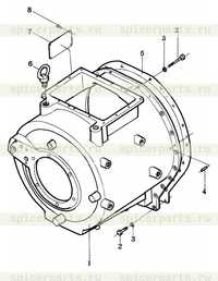 Корпус крутящего момента трансмиссии Корпус крутящего момента трансмиссии