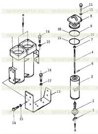 Масляный фильтр коробки передач Масляный фильтр коробки передач